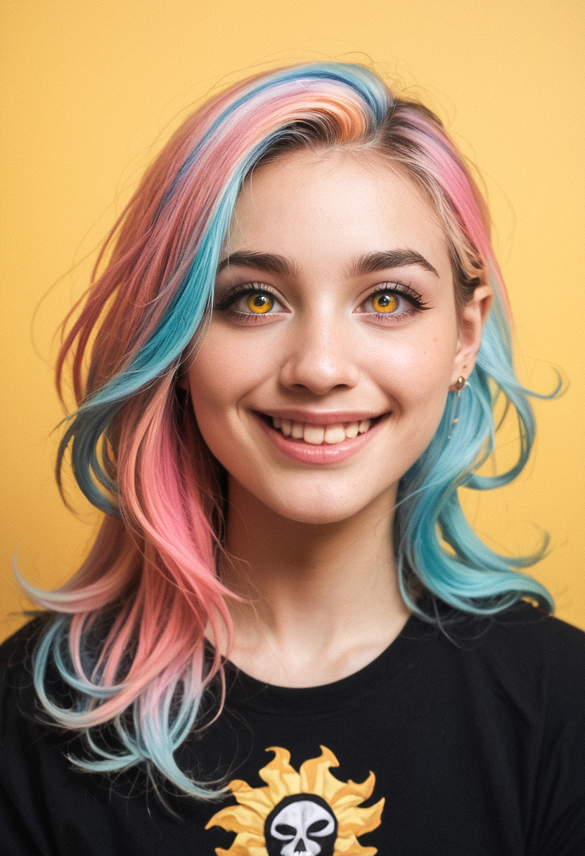 score_9__score_8_up__score_7_up__photo__realistic__film_still__cinematic__flash_photography__2005_cute_emo_woman__smiling__scene_girl__pastel_hair__vibrant_yellow_background__sharp_focu_3939966527.png