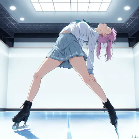 Civitai アイスフィギュア のけ反り/レイバック姿勢 Ice figure skating layback position