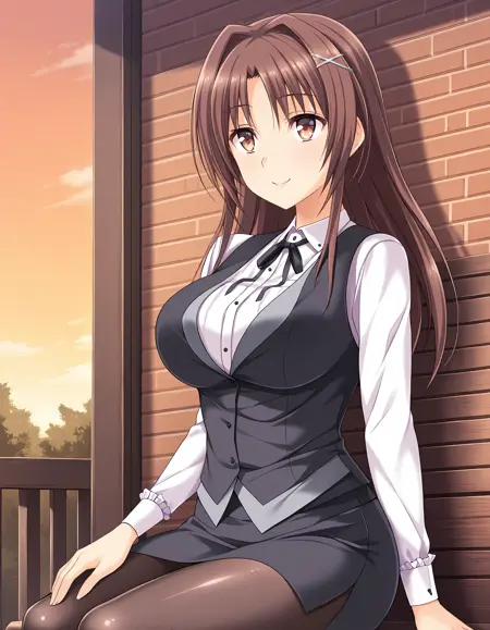 saionji-nao Toriko no Shirabe -Refrain- Chouritsu Sareru Otome-tachi to Onna Kyoushi (Guilty) pony & illustrious