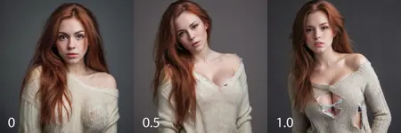 Torn Clothes - SDXL