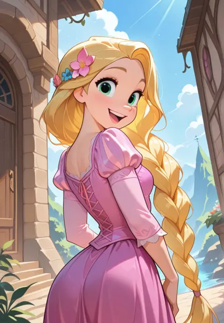 Rapunzel - Disney Illustrious