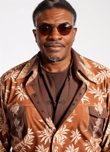 ((detailed face)), (kd1), 
headshot, man, solo, man in open hawaiian shirt and sunglasses, full body, full body shot, white background, no background, PNG, natural lighting, no shadows, ultra detailed, hyperrealistic, 80mm, 4k, 8k, 8k realistic, sharp focus, intricate, high resolution  <lora:KeithDavid-10:1>