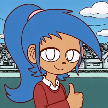 Maria | Third Eye Animation | by quazar | SDXL | COMMISSION V1