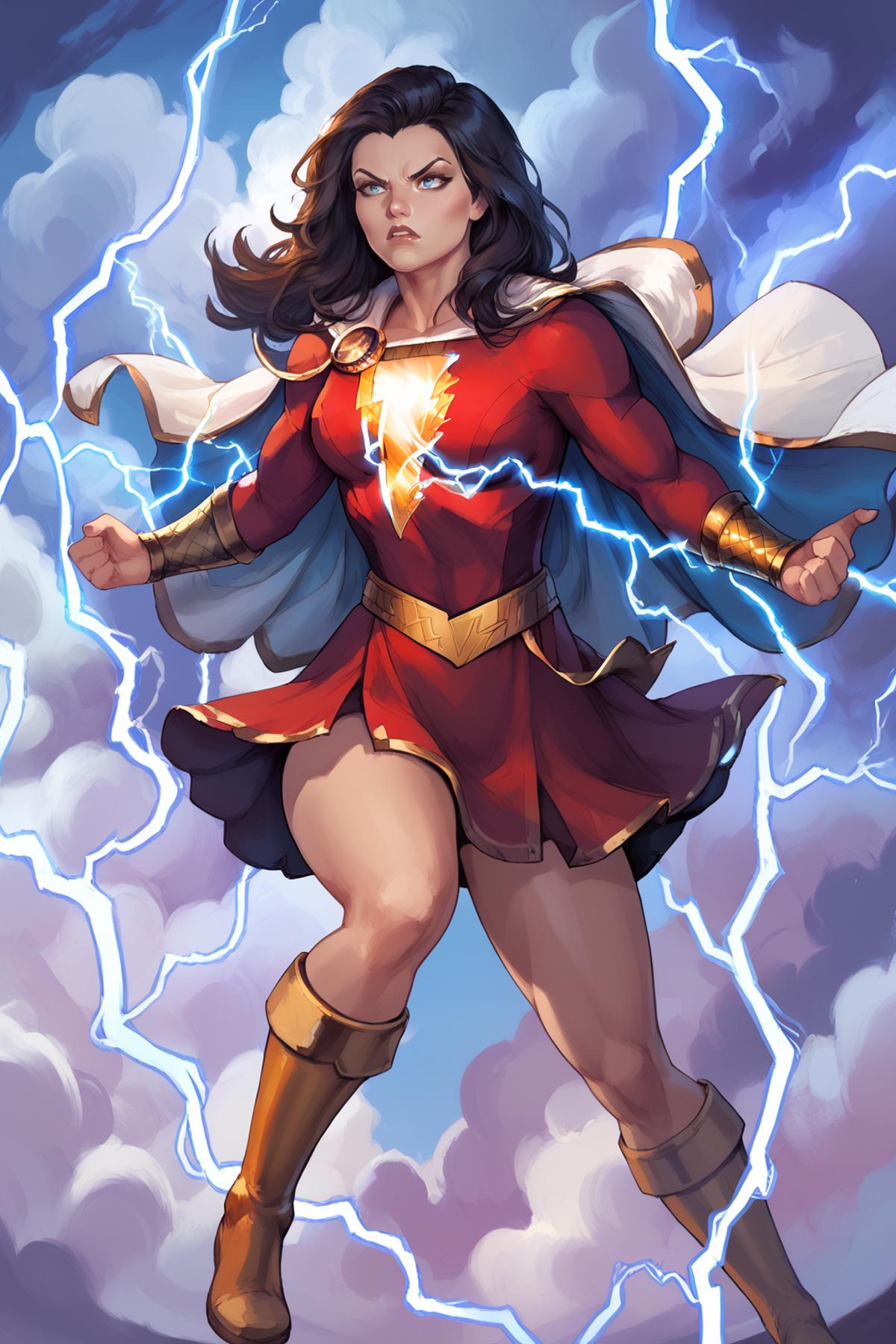 Mary Marvel | Pony - v1.0 Pony | Stable Diffusion LoRA | Civitai