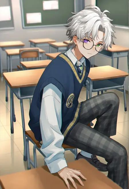 叢雲カゲツ 制服衣装 / Murakumo Kagetsu School Uniform(にじさんじ NIJISANJI)