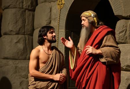 joke about salome and john the baptist play