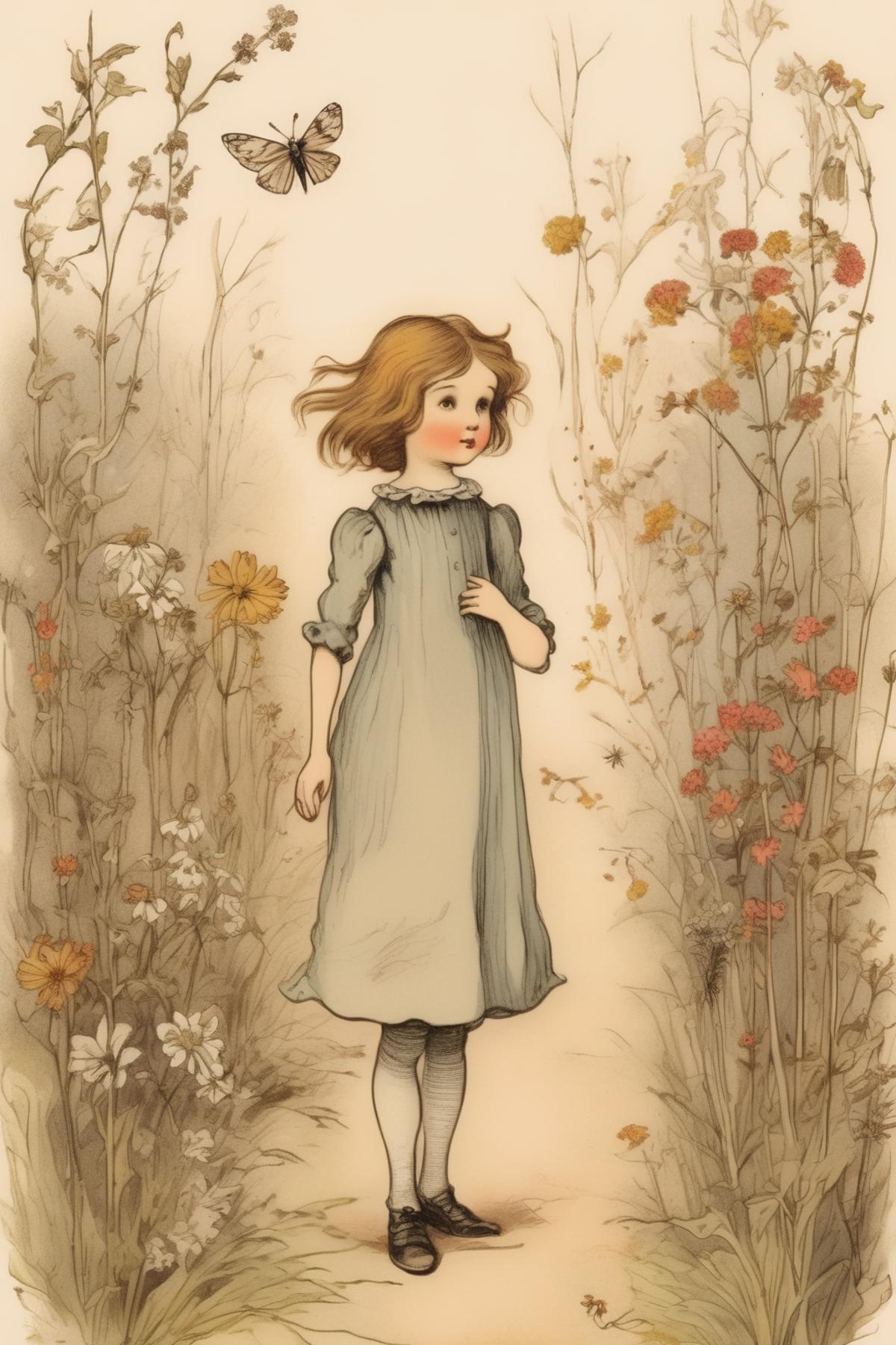 Kate Greenaway Style image by Kappa_Neuro