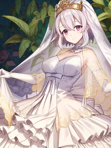 [Wedding]Château de Chantilly 「花嫁衣装」シャンティイ城  (oshiro_project_re,御城プロジェクト:Re)