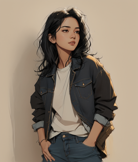 Portrait Sketch SD 1.5 LoRA