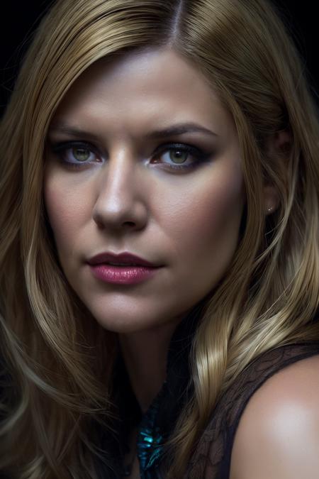 portrait photo of cde,(dressed as velma from scooby doo), (dirty blonde hair), alluring portrait, intricate, highly detailed, digital painting, artstation, concept art, naughty, sharp focus, cinematic lighting, illustration, art by artgerm and greg rutkowski, alphonse mucha, cgsociety, <lora:ClaireDanes-RealVision-V1.0:1>