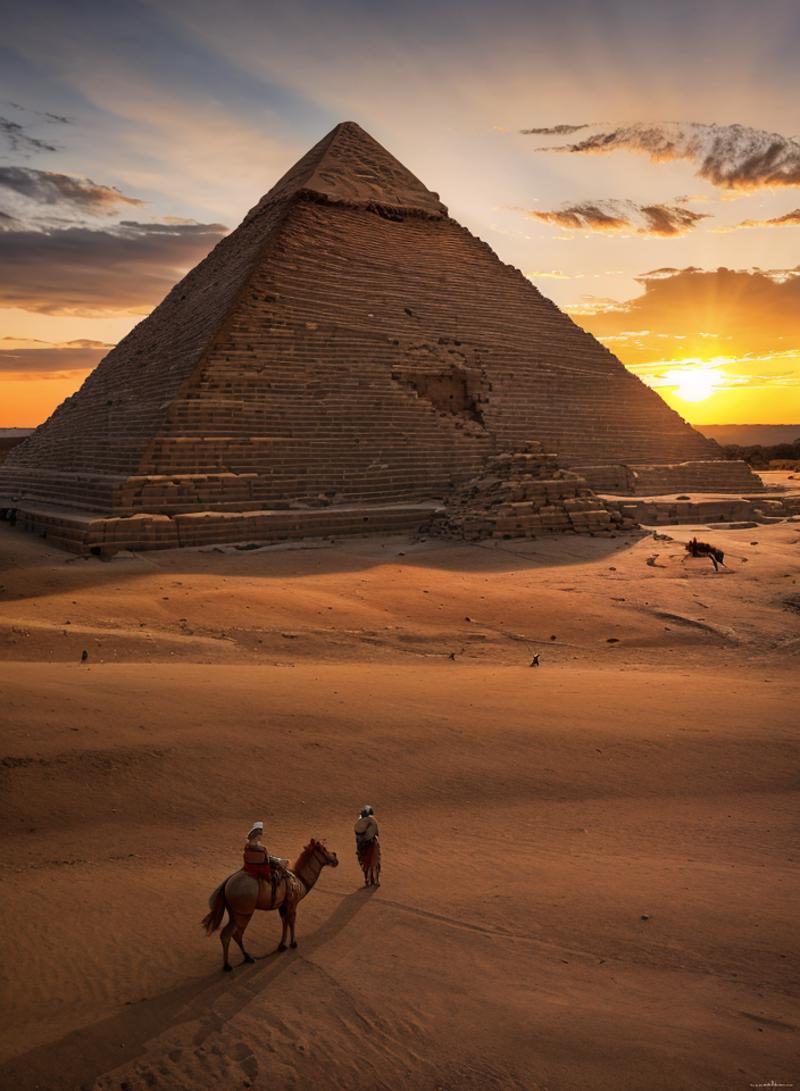 Pyramids of Giza image by zerokool