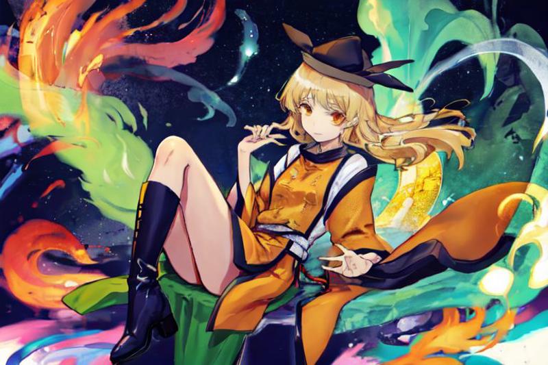 Matara Okina 摩多羅 隠岐奈 | Touhou Project image by TK31