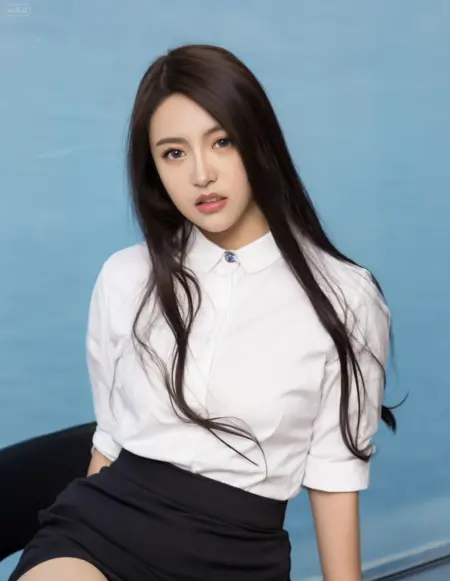 Virtual Asian Female Character 30