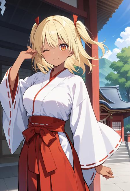 Miko Outfit / 巫女装束 v1.0_illustrious