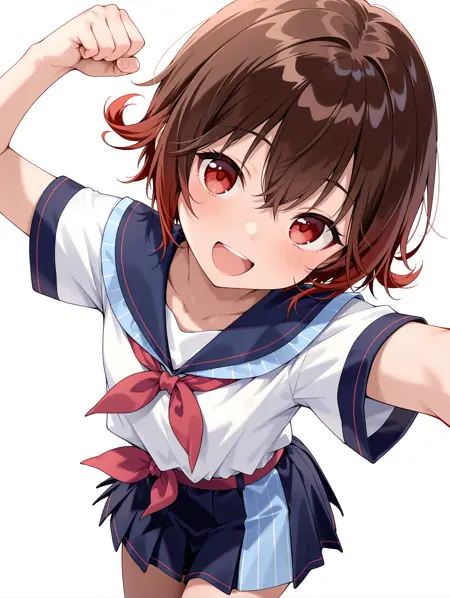 【Illustrious】睦月 【ズイパラ】 艦隊これくしょん-艦これ- (Mutuki) (KanColle)