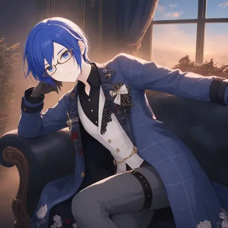 Classical Nails (KAITO) / Project SEKAI