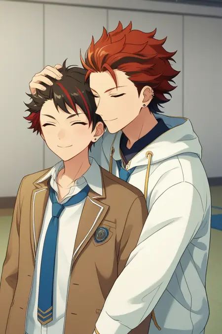 Kuro Kiryu & Tetora Nagumo - Ensemble Stars! - (Pony) [Comission]