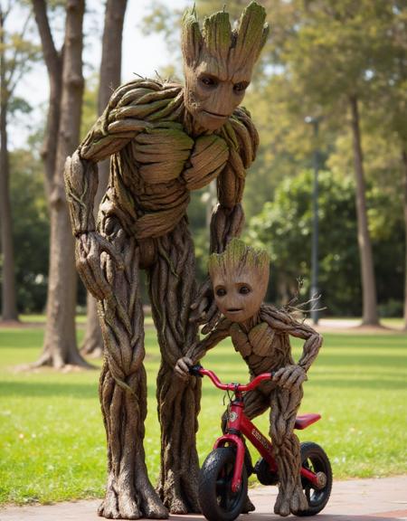 Groot (Adult or Baby) - Guardians of the Galaxy - Flux1.D v1.0