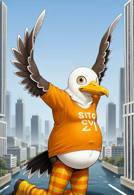 San Van Bird Outfit (Skate. / "Skate 4") [Pony, Chroma]