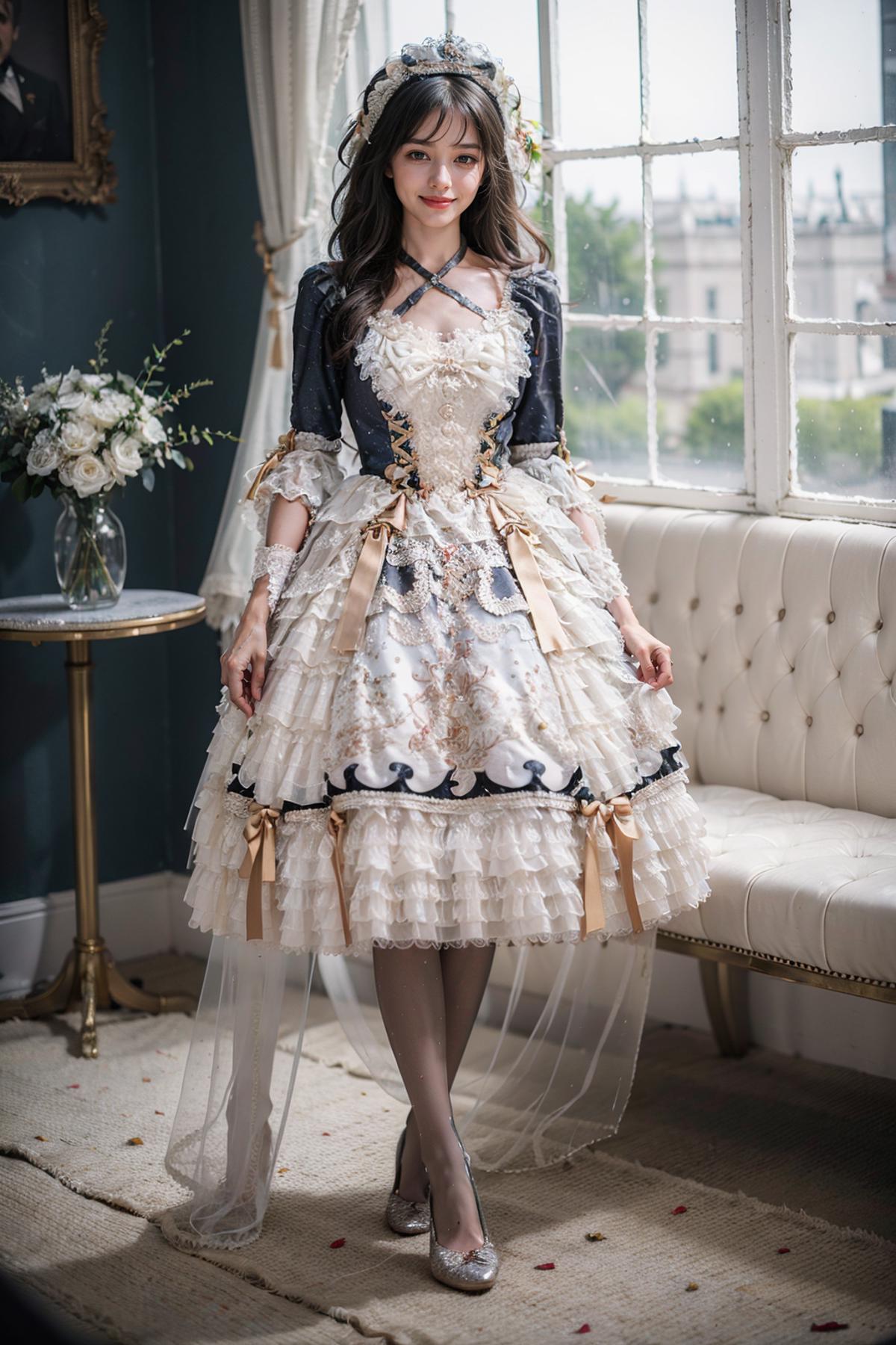 [Realistic] Modern victorian fashion dress | 洛丽塔裙子 | ロリータ ドレス Vol.2 image by cyberAngel_