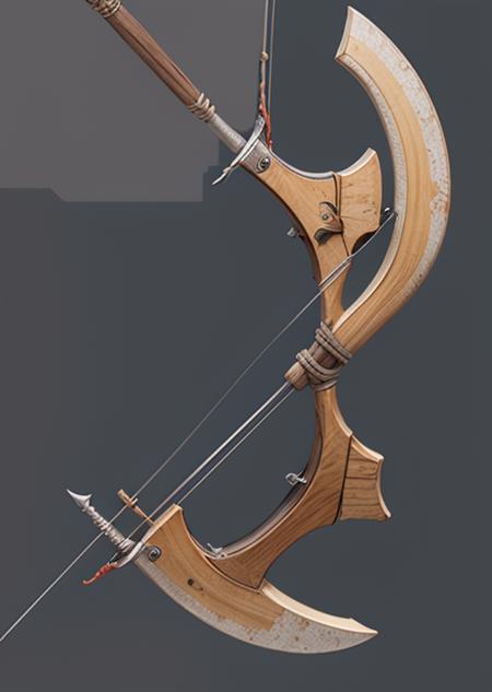 armana,bow (weapon),simple background, <lora:Weapons-10:0.65>