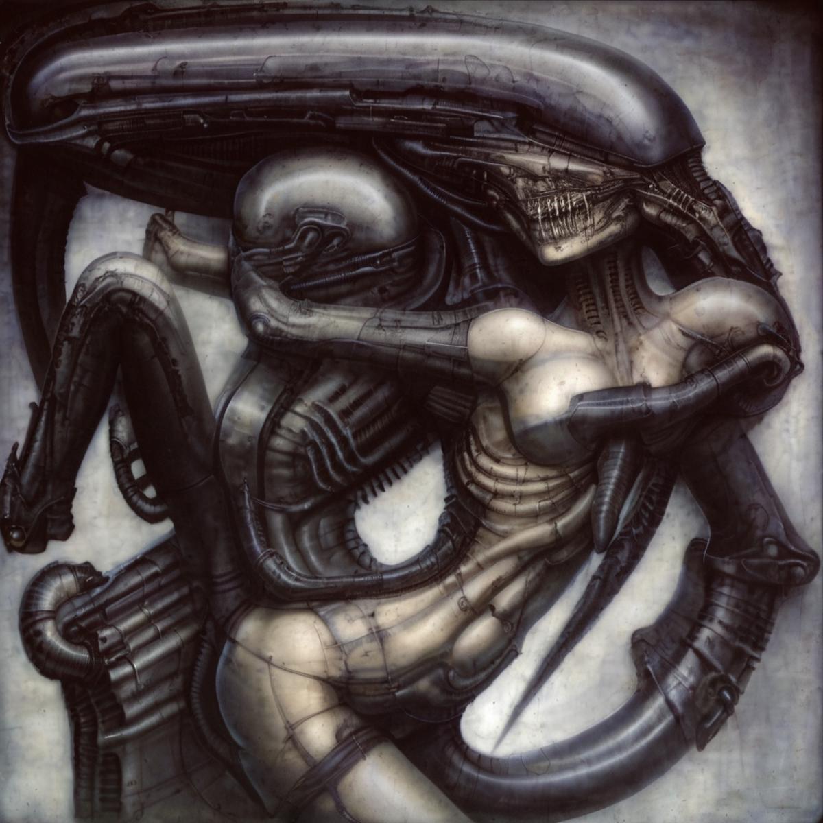 H. R. Giger SDXL 1.0 art style lora image by getphat