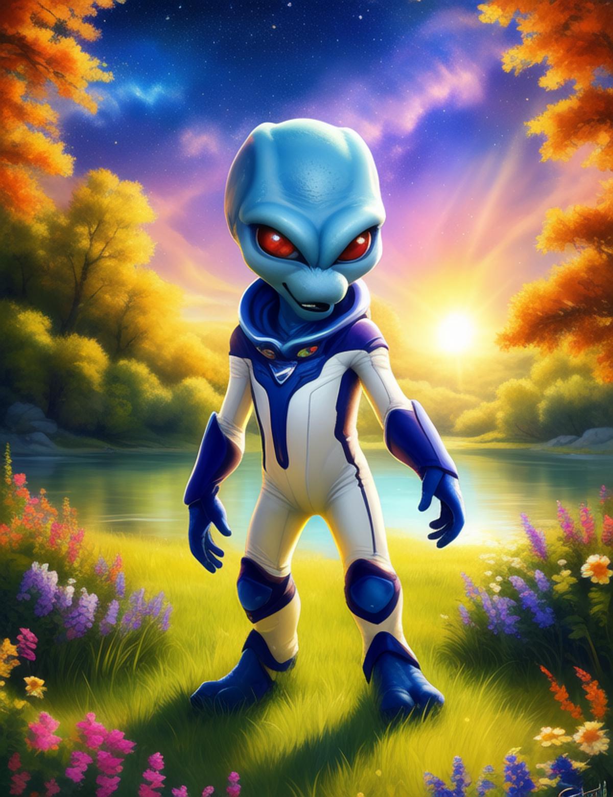 Crypto Alien - ( Destroy all Humans ) - Training yiffymix_v37 | Stable ...