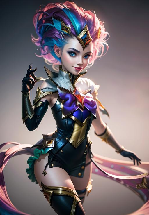 Zoe - League of Legends / Star Guardians image by AsaTyr