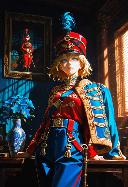 Форма гусар Российской империи / Uniform of the hussars of the Russian Empire (Clothing) for Illustrious