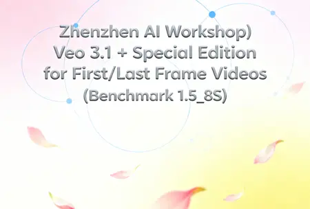 (Zhenzhen AI Workshop) Veo 3.1 + Special Edition for First/Last Frame Videos (Benchmark 1.5_8S)