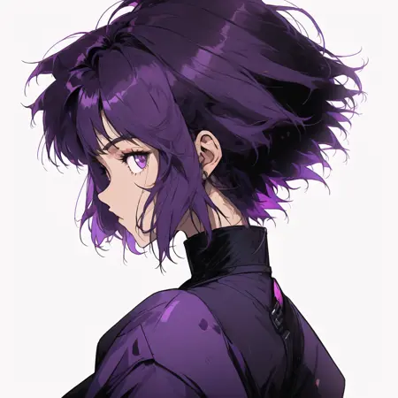 Ghost in the shell girls portrait