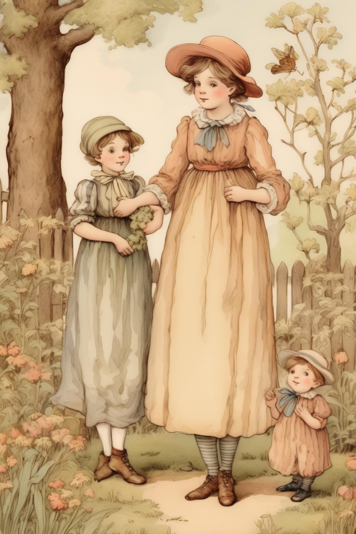 Kate Greenaway Style image by Kappa_Neuro