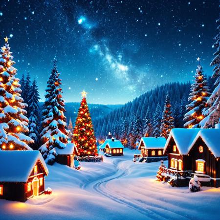 <lora:ChristmasWinteryXL:0.5>ChristmasWintery