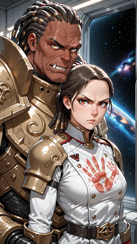 Warhammer 40K - Blood & Iron Lotara Sarin X Angron