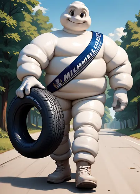 Bibendum | The Michelin Man PONY XL