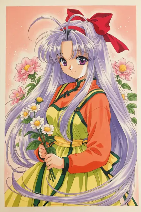 [illustrious XL] Minene Sakurano/樱野铃音 《Mamotte Shugogetten!》/《守护月天》 Shaorin / Shaolin -Artist Style