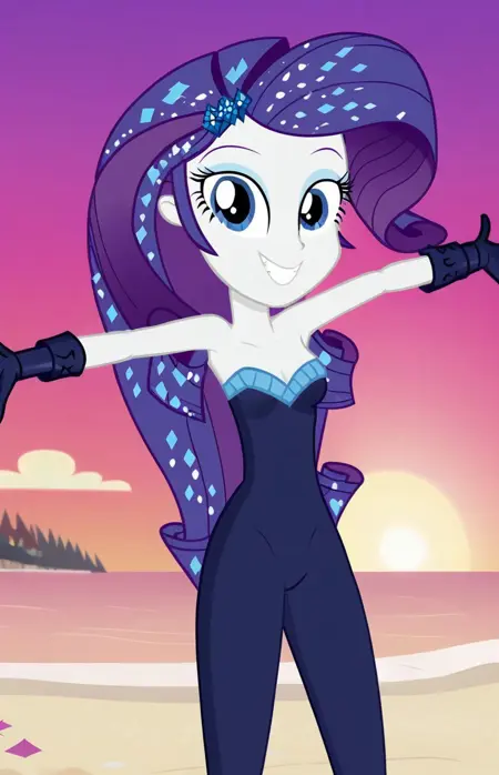 Rarity's "The Other Side" outfit - Clothing