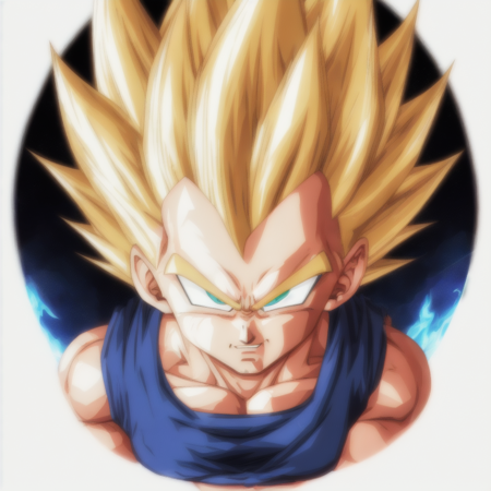 A MajinVegeta  he has a landscape ,  portrait ,have a M for Majin on the forehead,digital art,rays around him, he has a landscape behind,digital art,anatomically correct, (((8k resolution))) ,Style insprate in Majin Vegeta base by Dragon Ball Z, 1 character .Majin Vegeta clothes, long Withe gloves, Hair  super sayan Vegeta ,
, cartoon, colors, two-dimensional, planar vector, character design, stickers, colorful splashes, and T-shirt design, soft tetrad color, vector art, fantasy art,  Adobe Illustrator, hand-painted, digital painting, low polygon, soft lighting, aerial view, isometric style, retro aesthetics, focusing on people, 8K resolution, using Cinema 4D