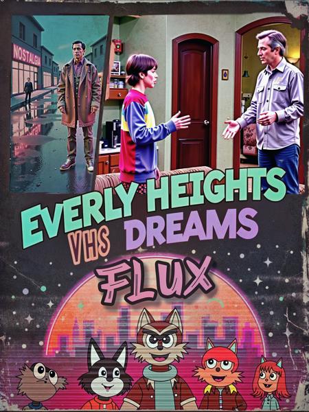 Everly Heights VHS Dreams FLUX v1.0