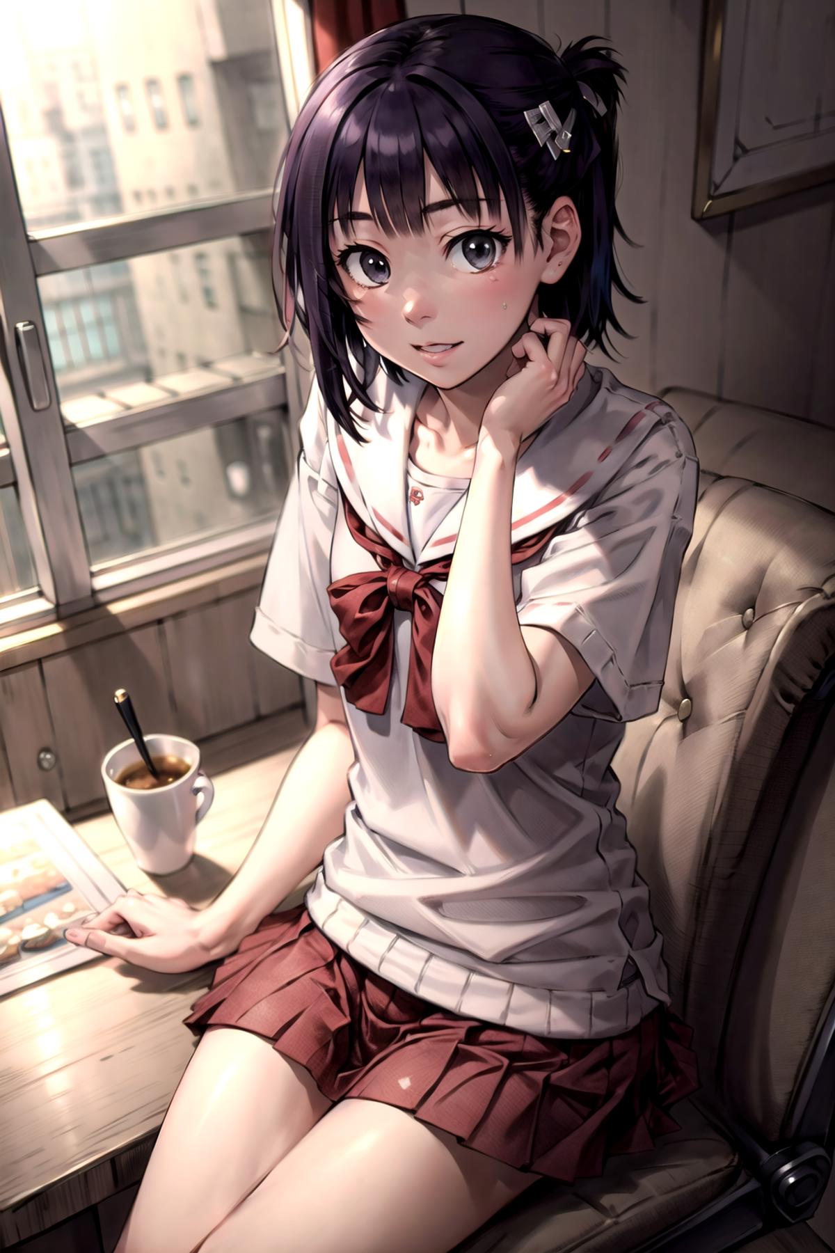 Aikawa Kizuna / 藍川絆 | Prunus Girl / プラナス・ガール image by za4beqsbv36z2s889