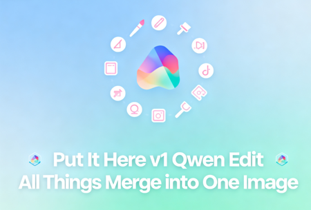 Put It Here v1 Qwen Edit All Things Merge into One Image v1.0