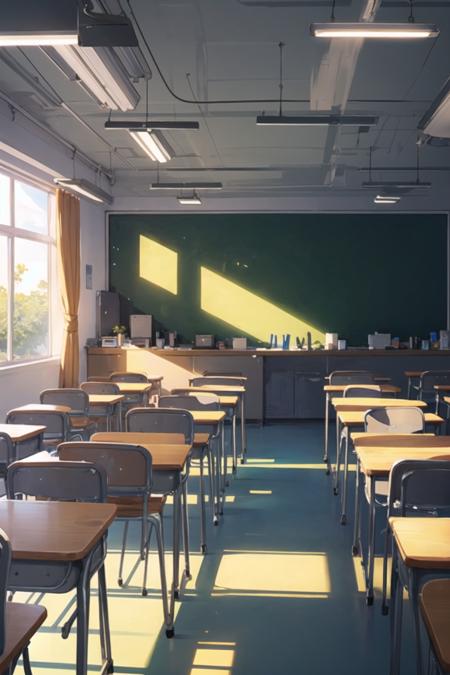 MLSD] Backgrounds - Classroom v1.0, Stable Diffusion Other