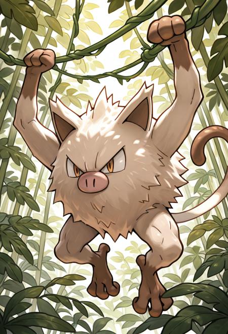 Mankey Pig Monkey | マンキー (Pokedex #0056) [Illustrious] v1.0