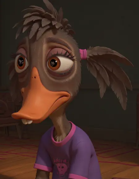 Abby Mallord from "Little Chicken"