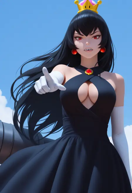 [NoobAI-XL EPS v1.1] Princess Bullet Bill | Mario