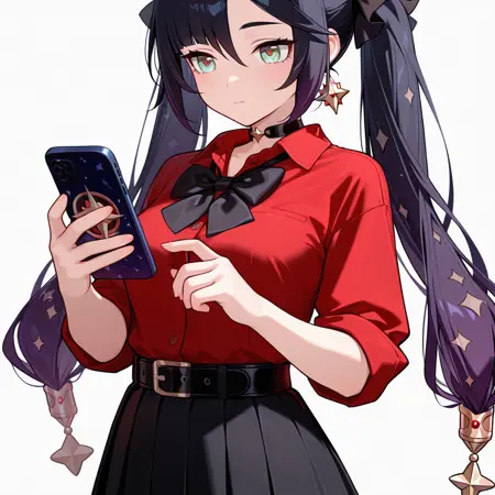 Holding phone HSR | Smartphone hold | Larsiness