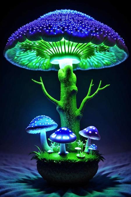 Luminescent Mushrooms Kingdom!
.
.
 :breathtaking, detailed, expansive, uhd photorealistic, highest quality