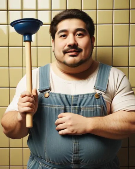 plunger and salopette