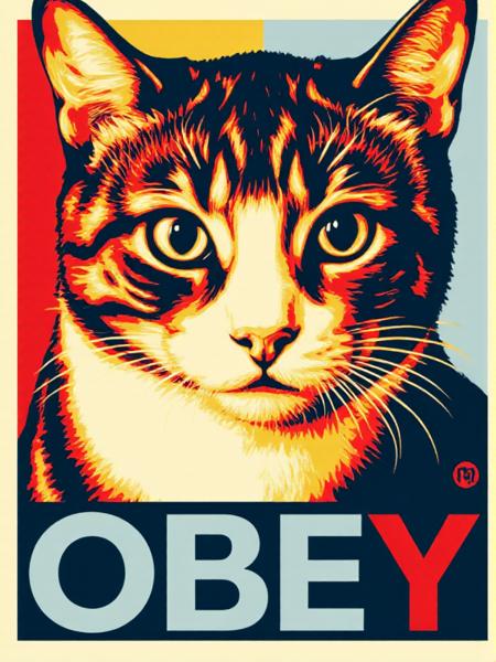 Shepard Fairey style - Flux1.D v1.0