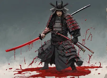 Fantasy Card Art XL - Samurai
